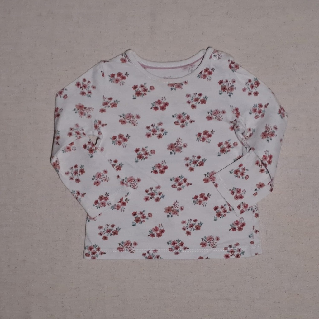 T-shirt à fleurs
