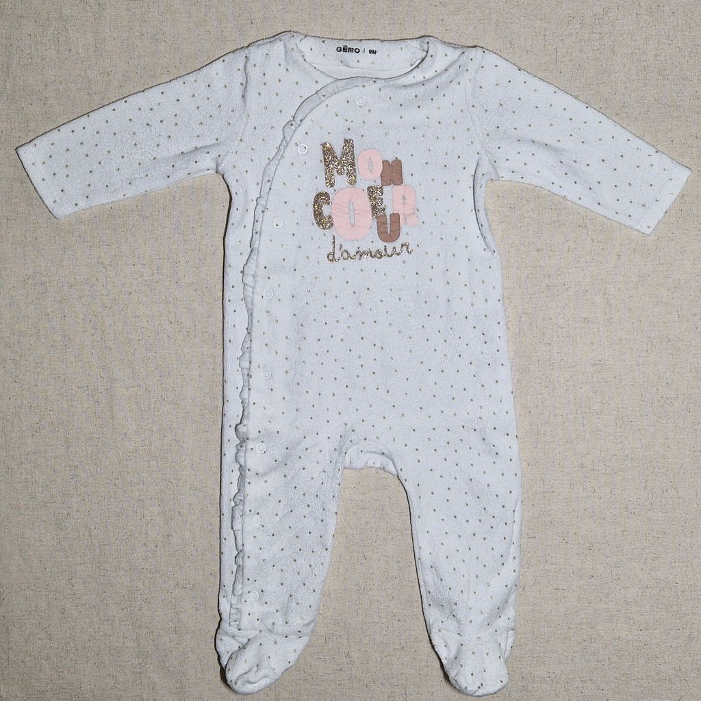 Pyjama polaire à pois