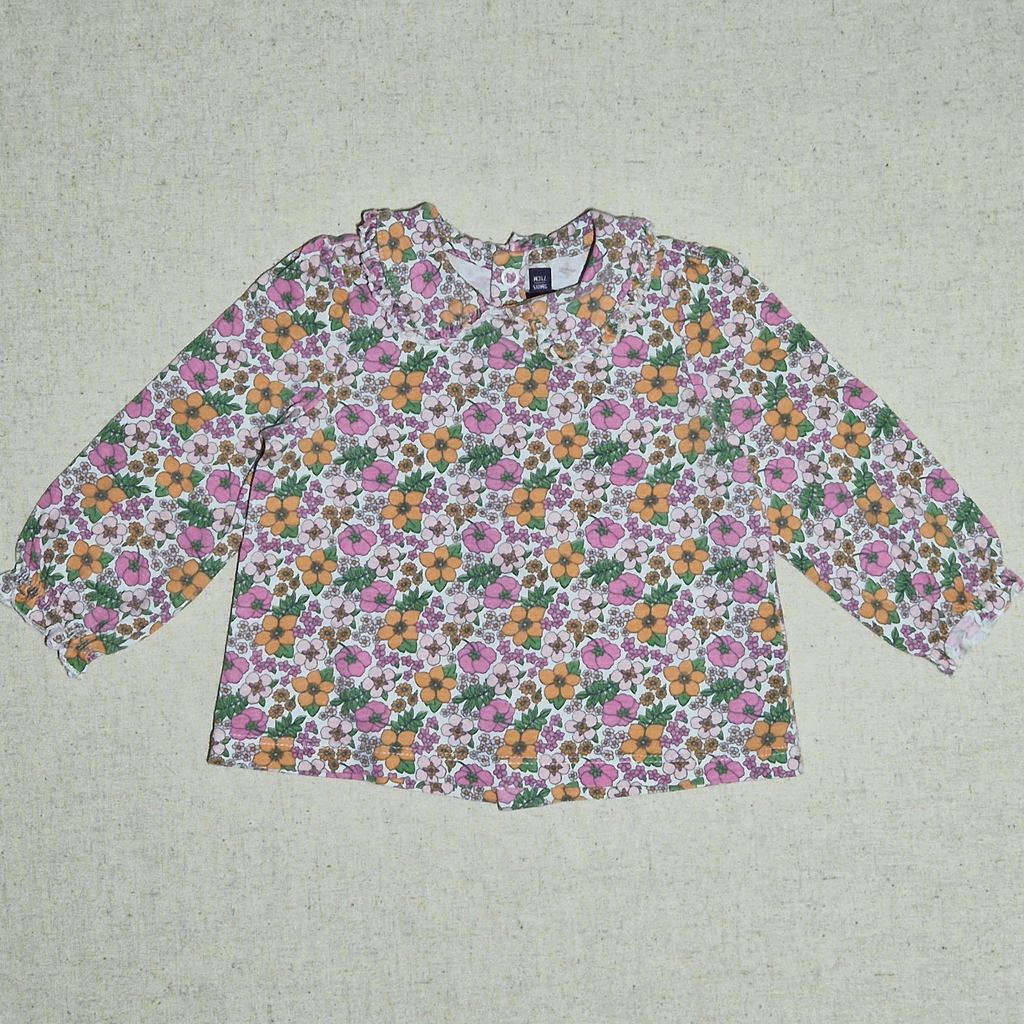 [LVDP-000368] T-shirt à fleurs