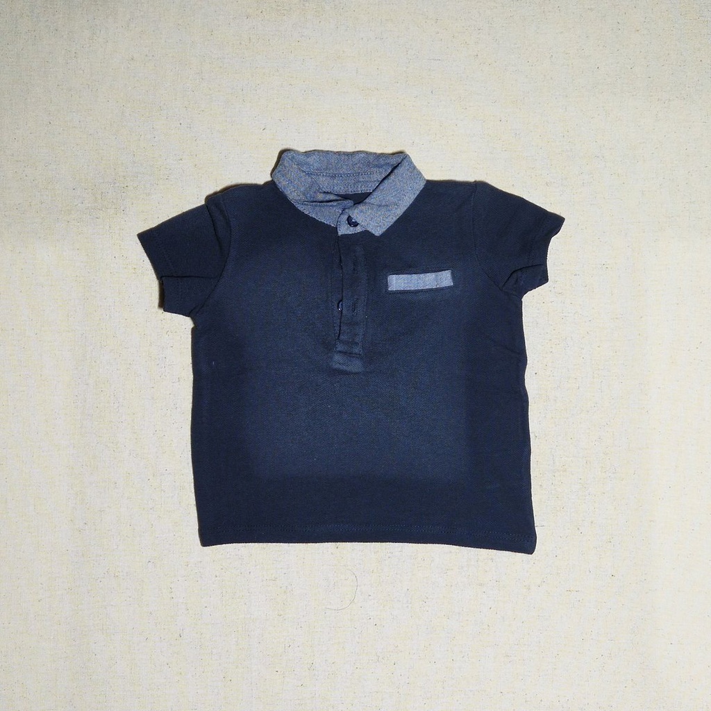 Polo bleu foncé