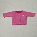 Gilet à rayures