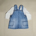 Robe en jeans