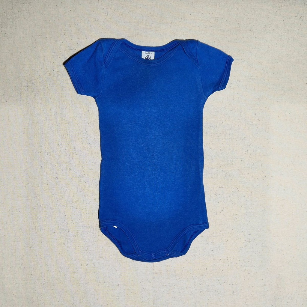 [LVDP-000147] Body à manches courtes bleu