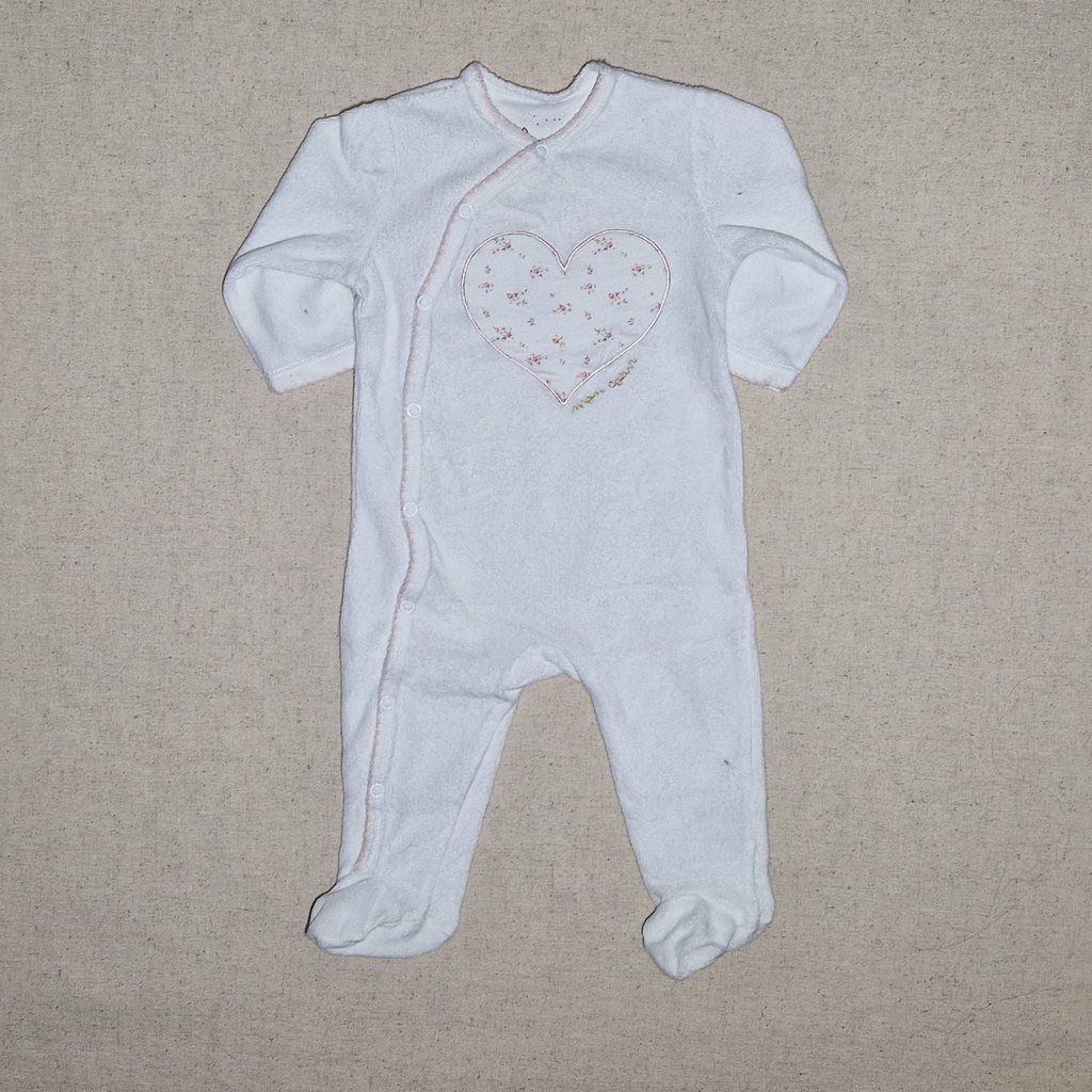[LVDP-000263] Pyjama velours coeur