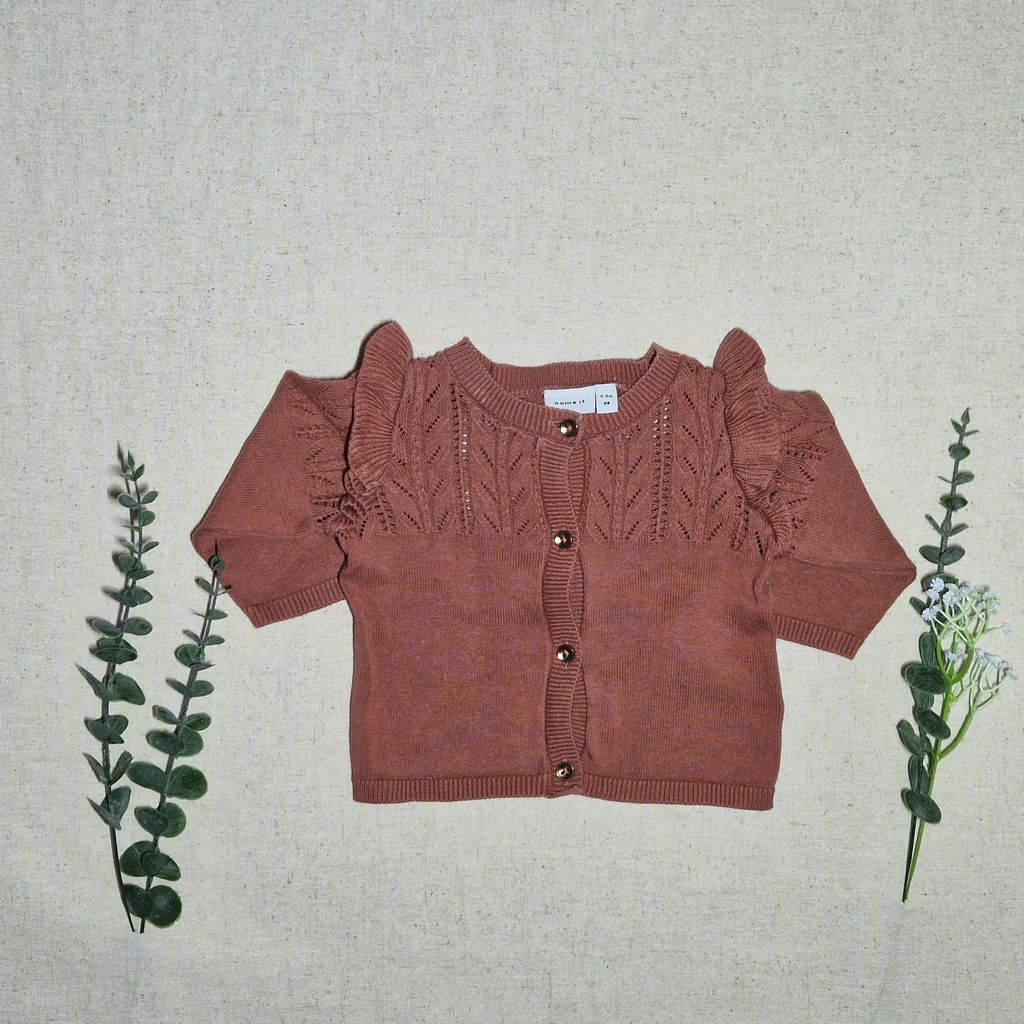Gilet terracotta