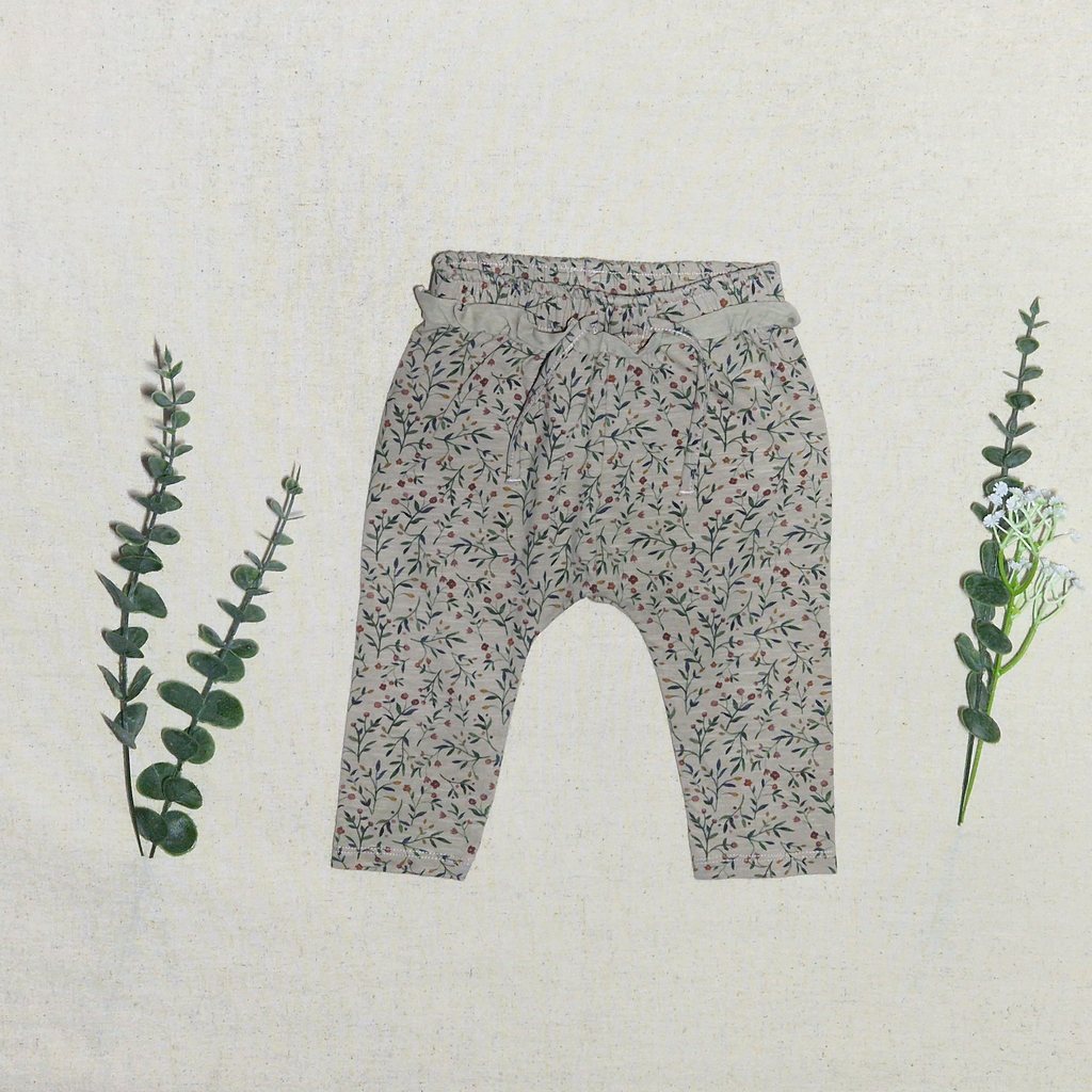 Pantalon fleurs