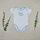 Body blanc et bleue